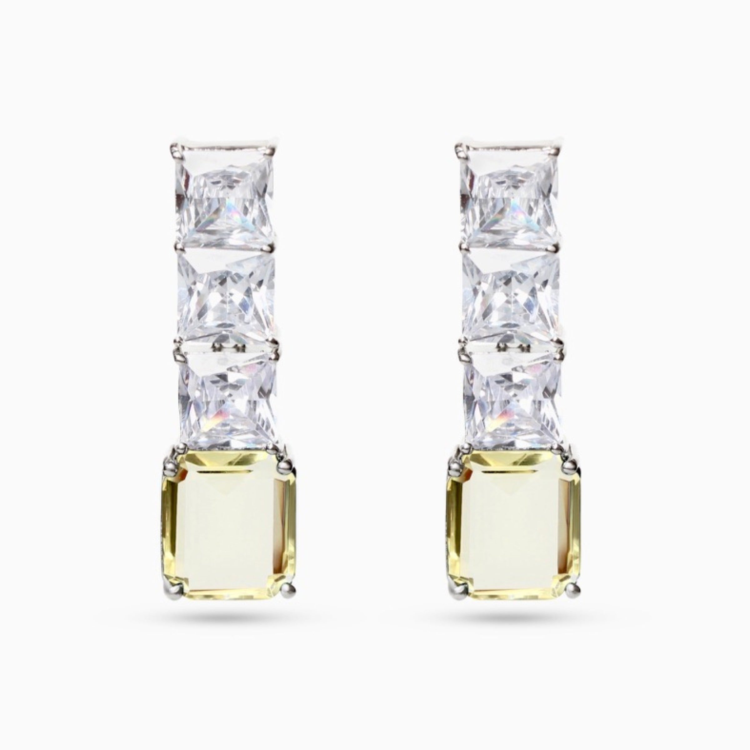 Linear Sparkle Earrings