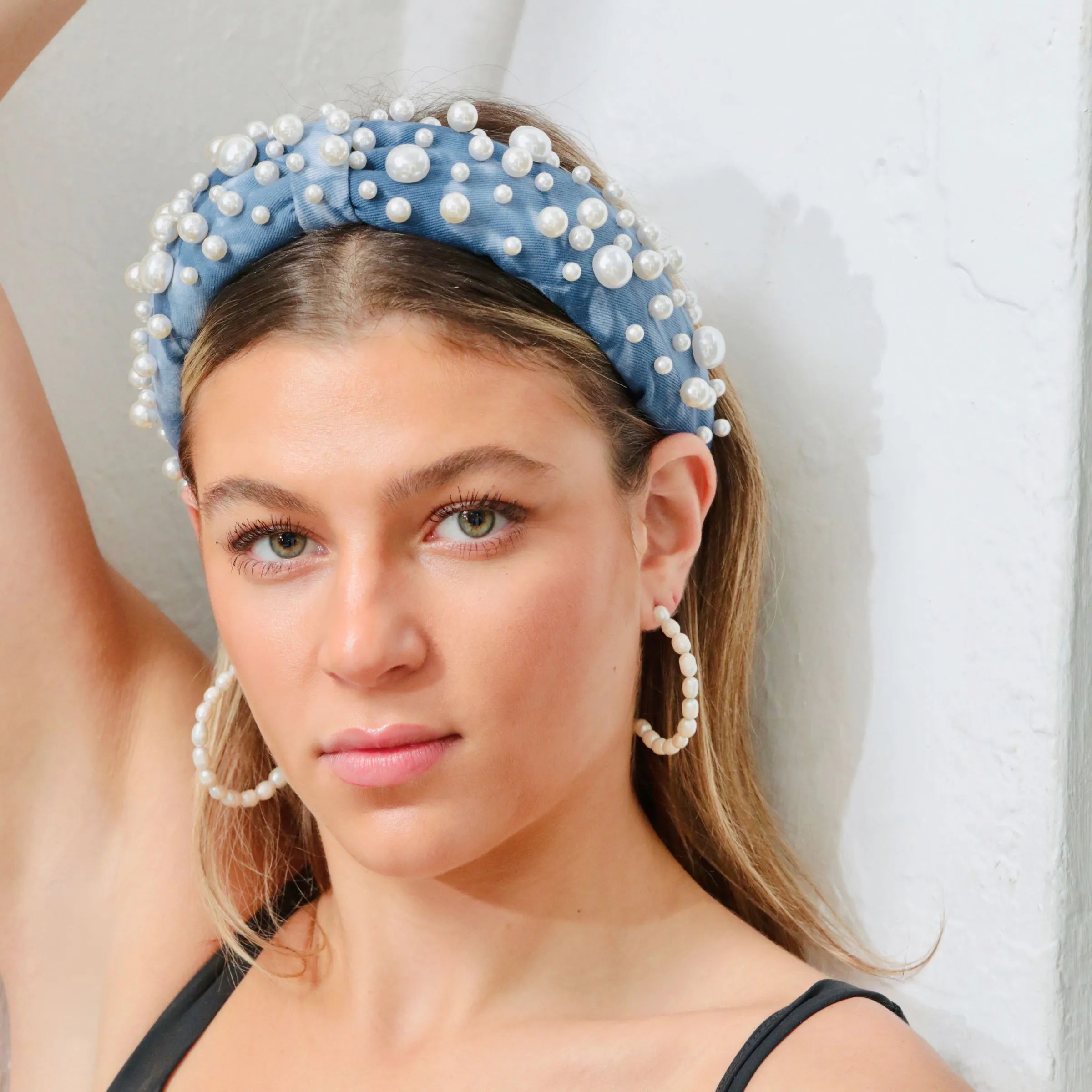 Pearl bridesmaids earrings