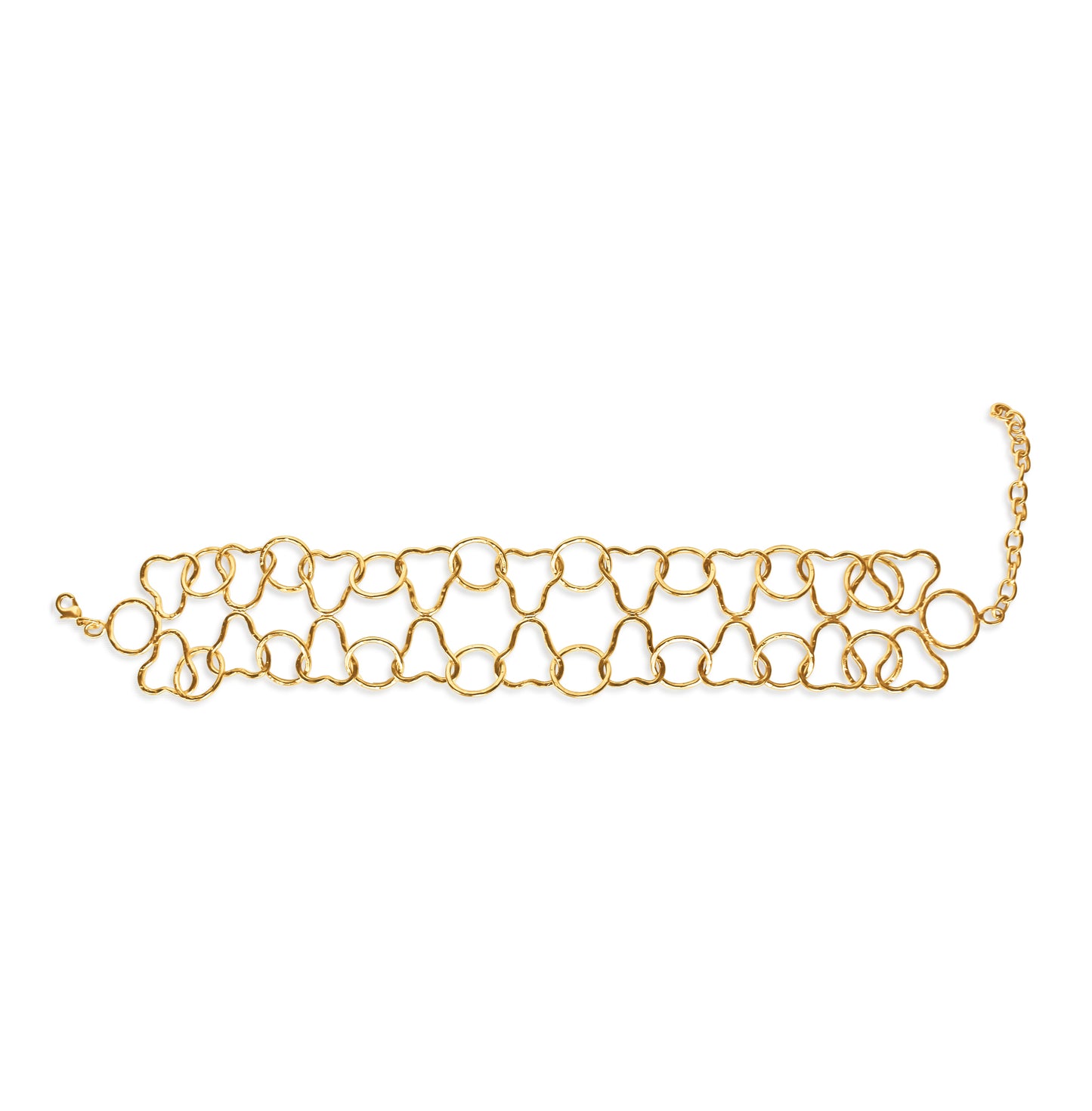 GOLDEN MESH CHOKER