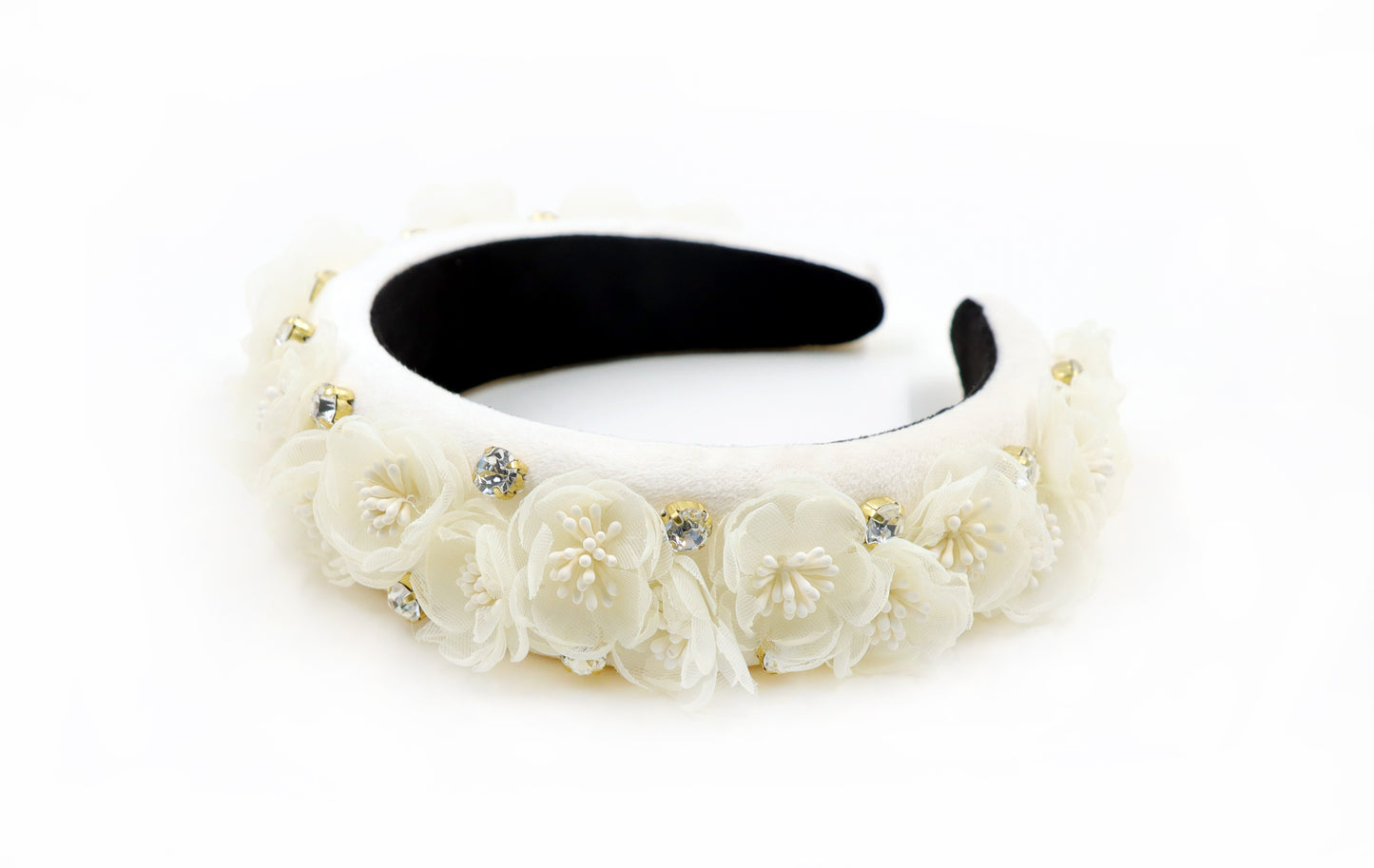 FLORAL GLAMOR HEADBAND