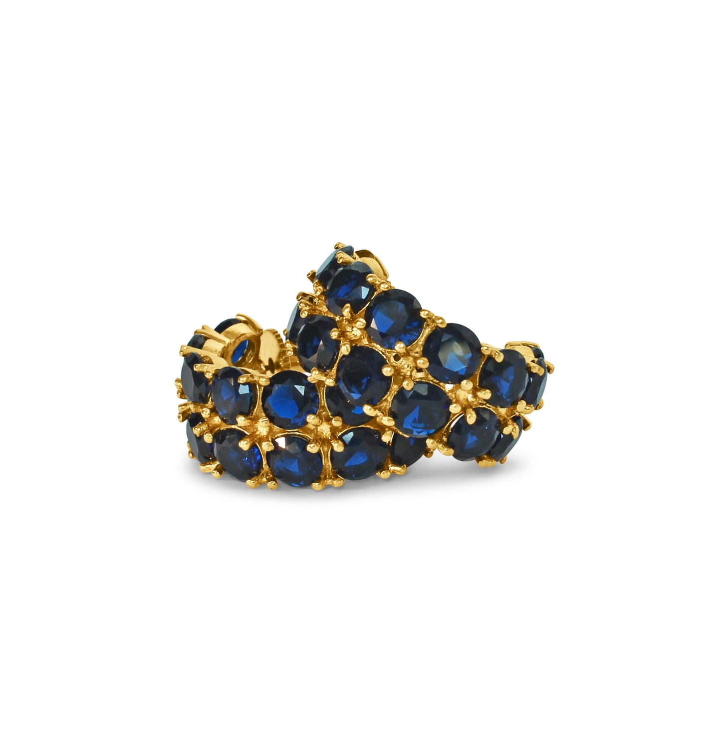 GILDED GLAMOR HOOPS