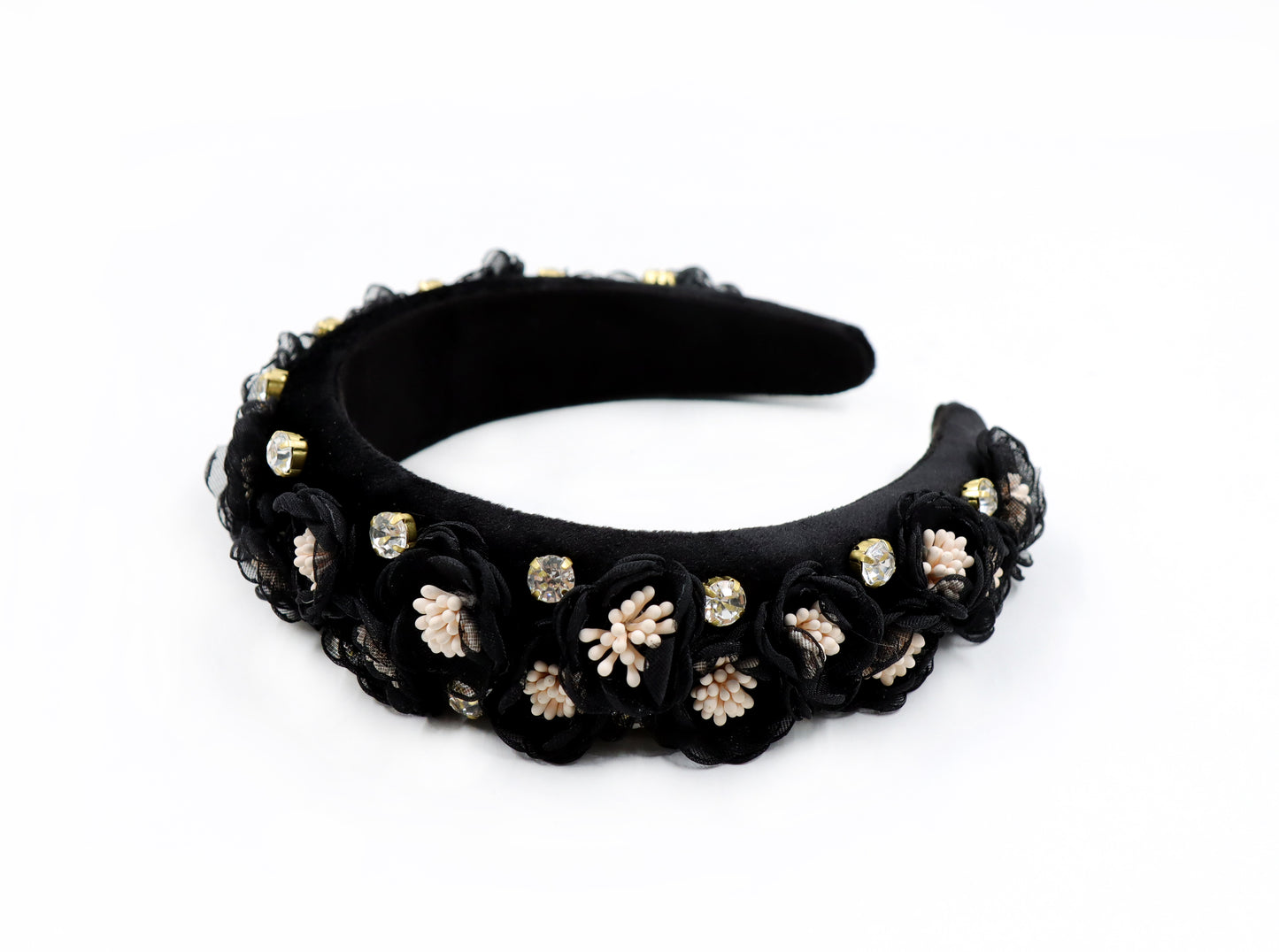 FLORAL GLAMOR HEADBAND