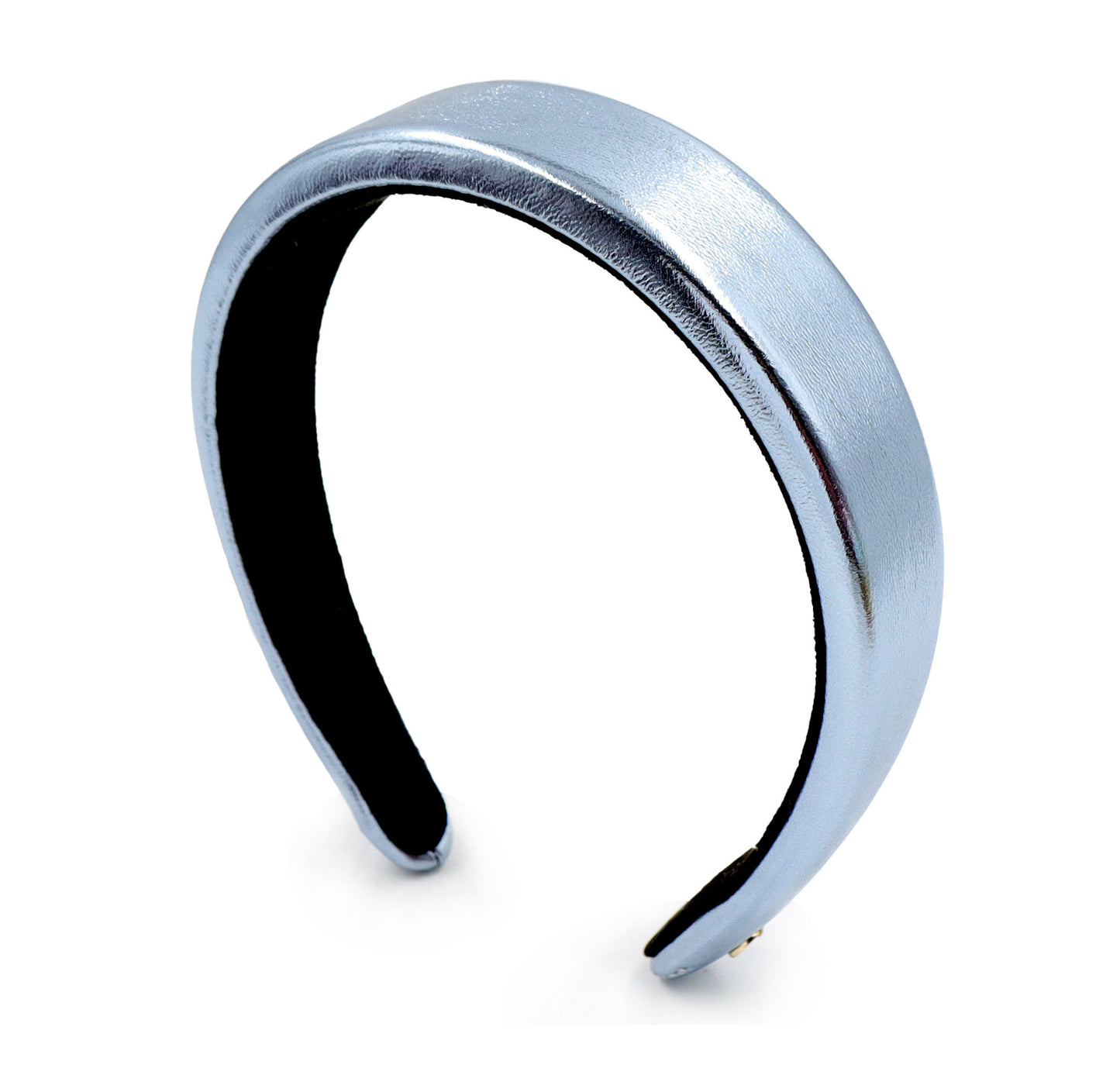 Metallic Faux Leather Headband