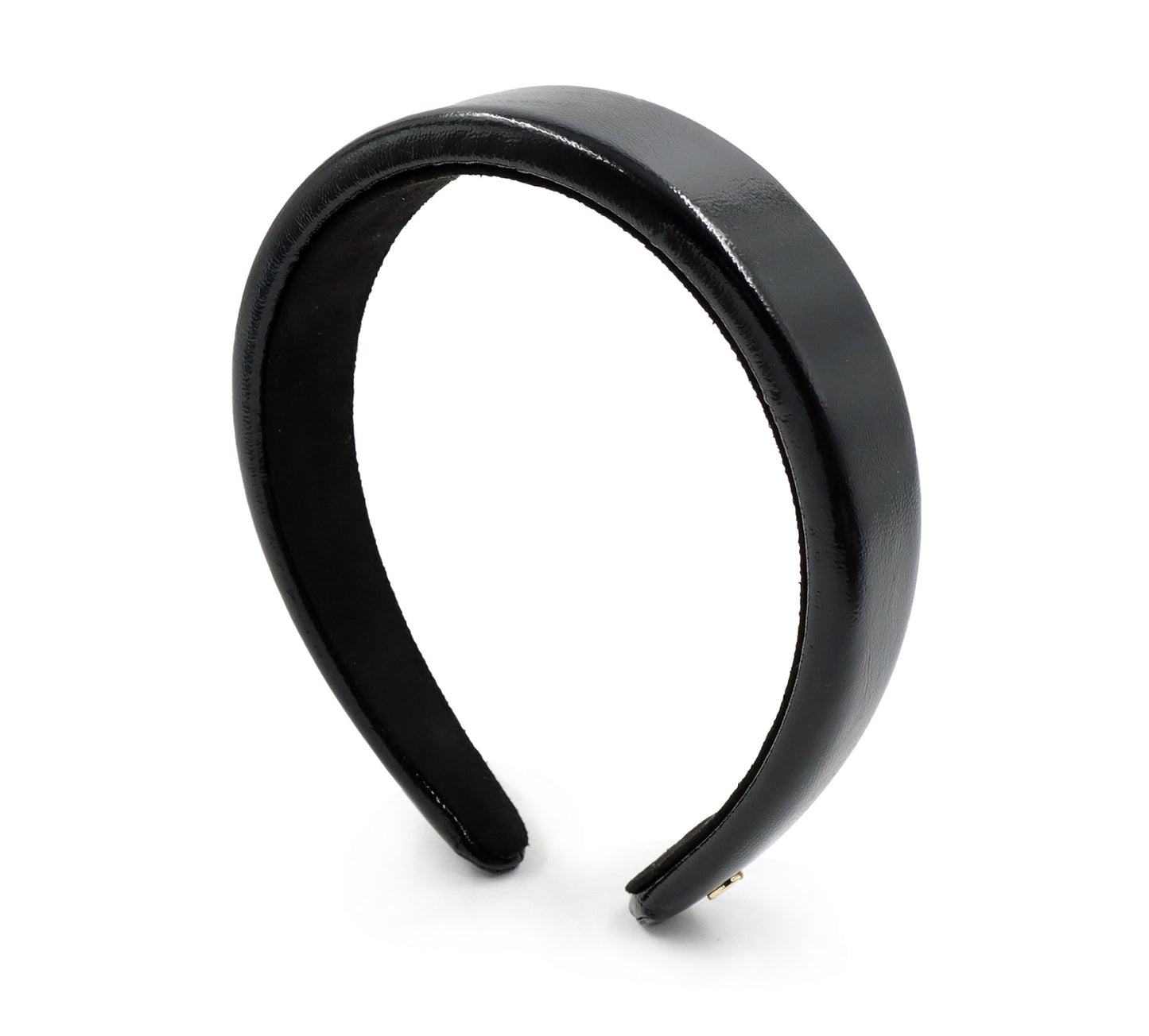Metallic Faux Leather Headband