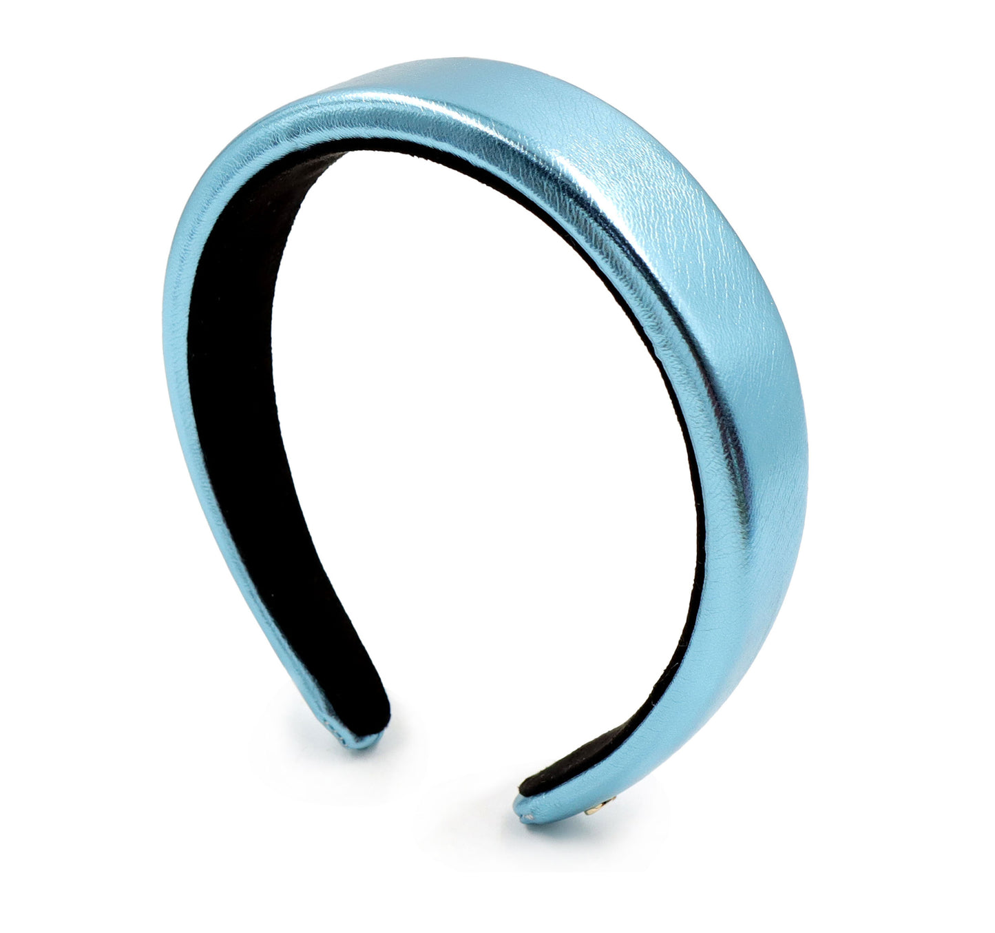 Metallic Faux Leather Headband
