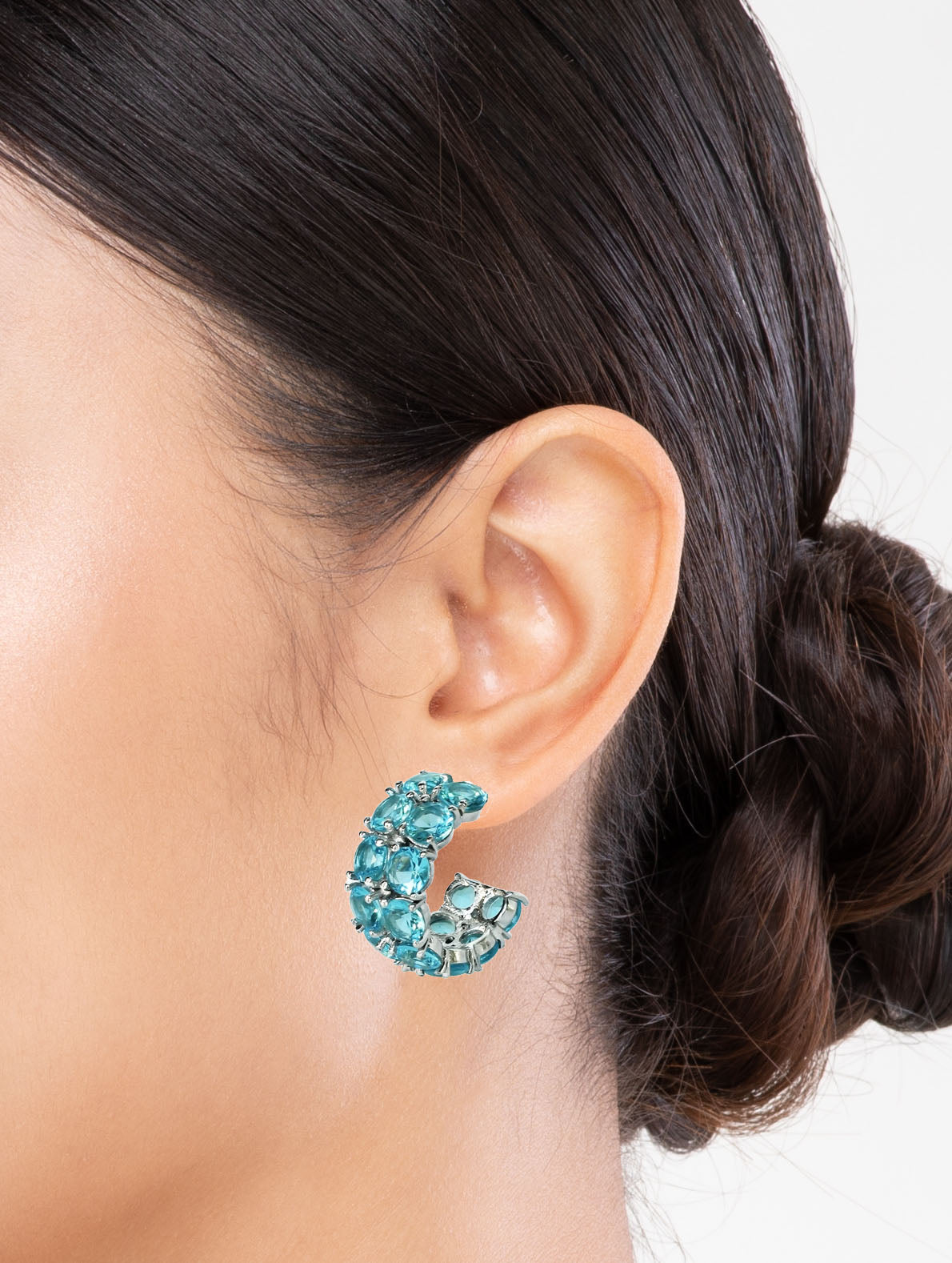 GILDED GLAMOR HOOPS