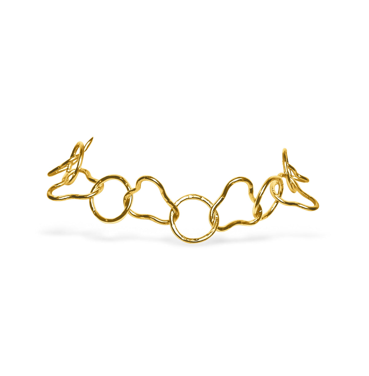 One of our best-selling statement necklaces, this necklace — gold choker styling at its finest — is an absolute must for anyone building a layered gold look.