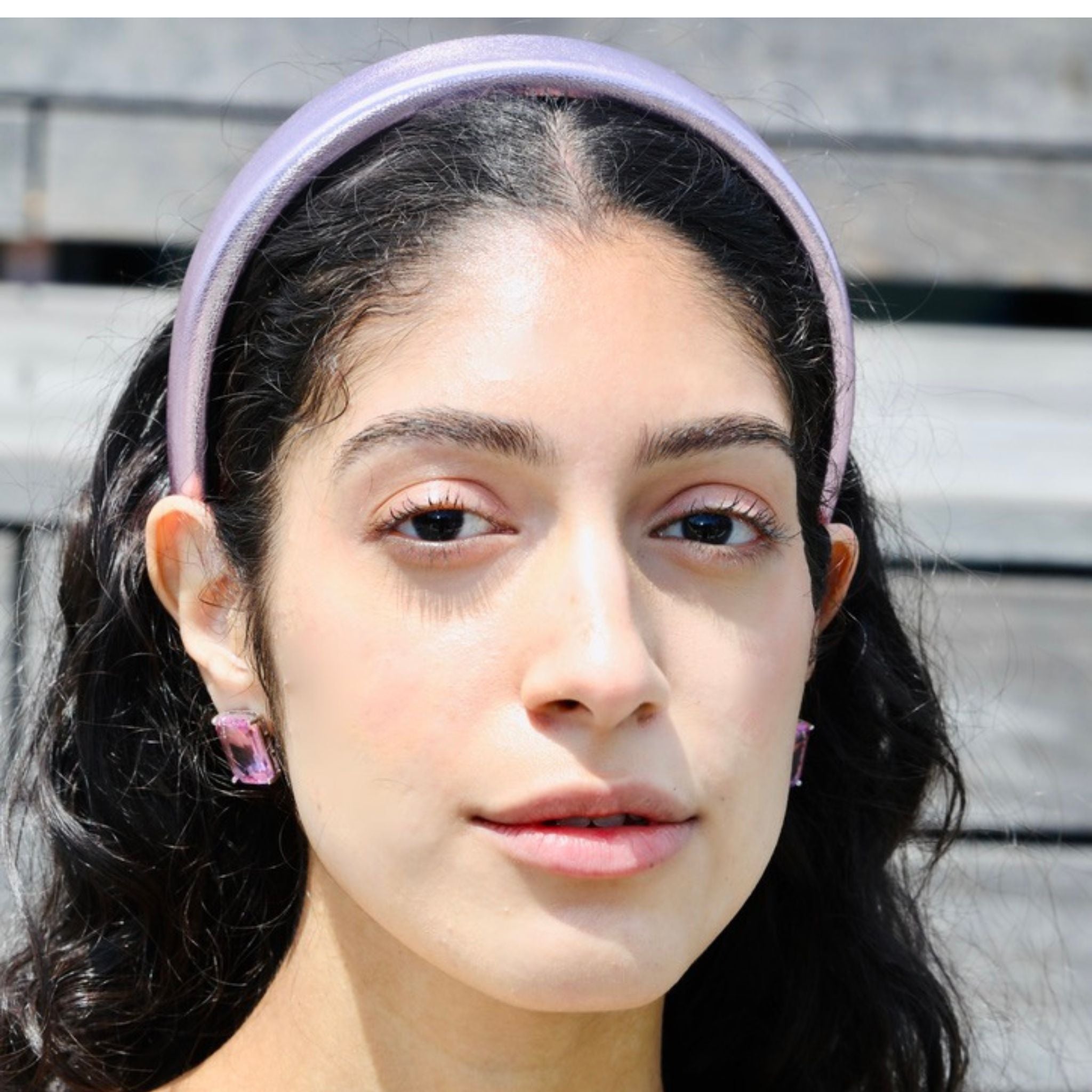 Fashion earrings for women, pink stone earrings with a minimalist yet stylish touch for any occasion by uglam