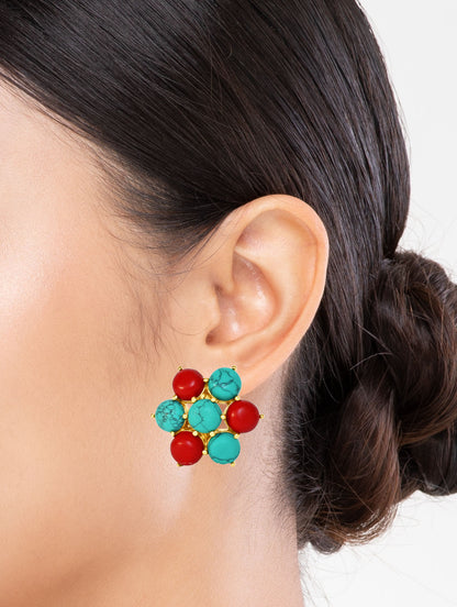 Enchanted Garden Flower Earrings